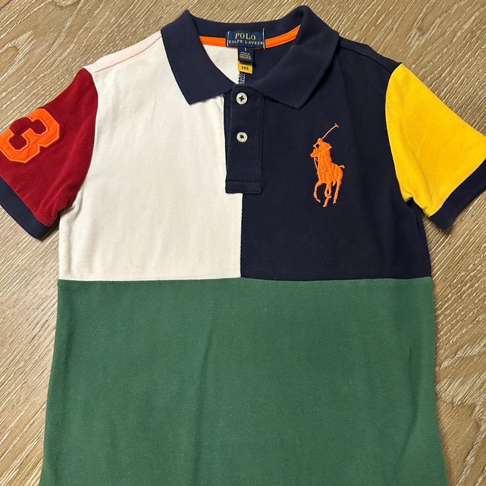 Ralph Lauren Big Pony Cotton Mesh Polo Shirt